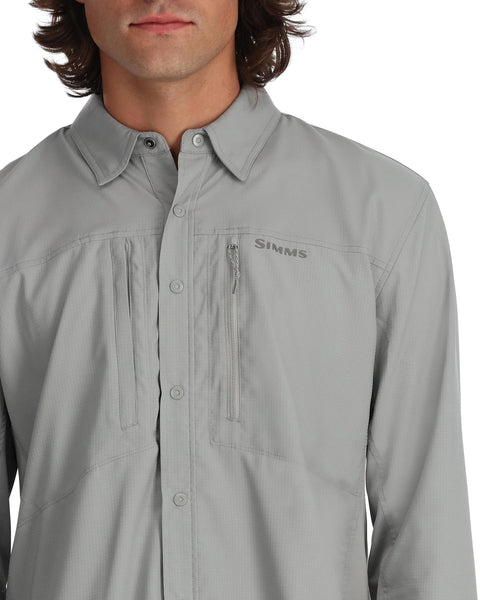Simms MEN's Intruder Bicomp Fishing Shirt - Chagrin River