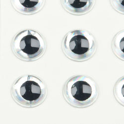 Hareline 3D Big Fish Eyes Adhesive Holographic Eyes