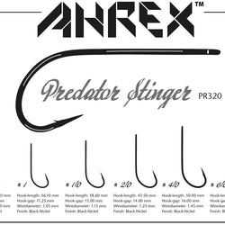 Ahrex PR320 Stinger Hooks