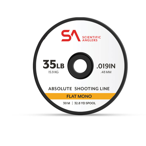 SA Absolute Flat Mono Shooting Line Chagrin River Outfitters
