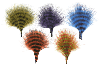 MFC Barred Marabou 3"-5" Feathers