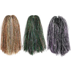 Three colorful MFC Kreelex Fish Flash Blend bunches in different shades on a white background