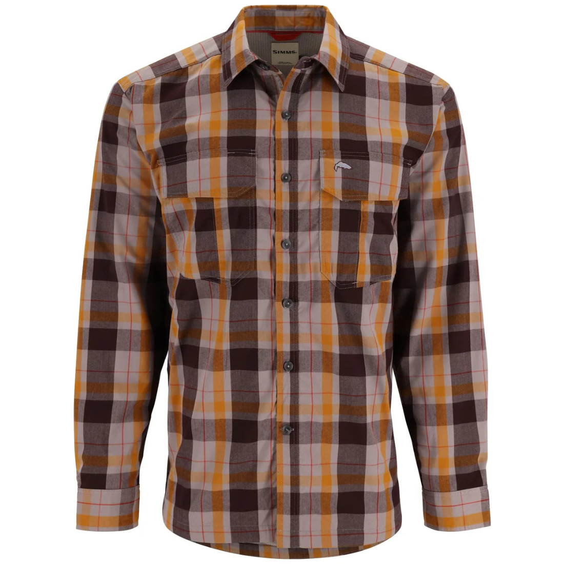 Simms MEN's Coldweather Lined Shirt w/CRO Logo