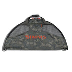 Camouflage fishing gear Simms Taco Wader Bag w/CRO Logo with 'Simms' branding on a white background