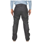 Dark gray Simms MEN's Waypoints Pant worn by a person on a white background