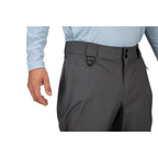 Gray Simms MEN's Waypoints Pant worn by a person with a light blue shirt on a white background