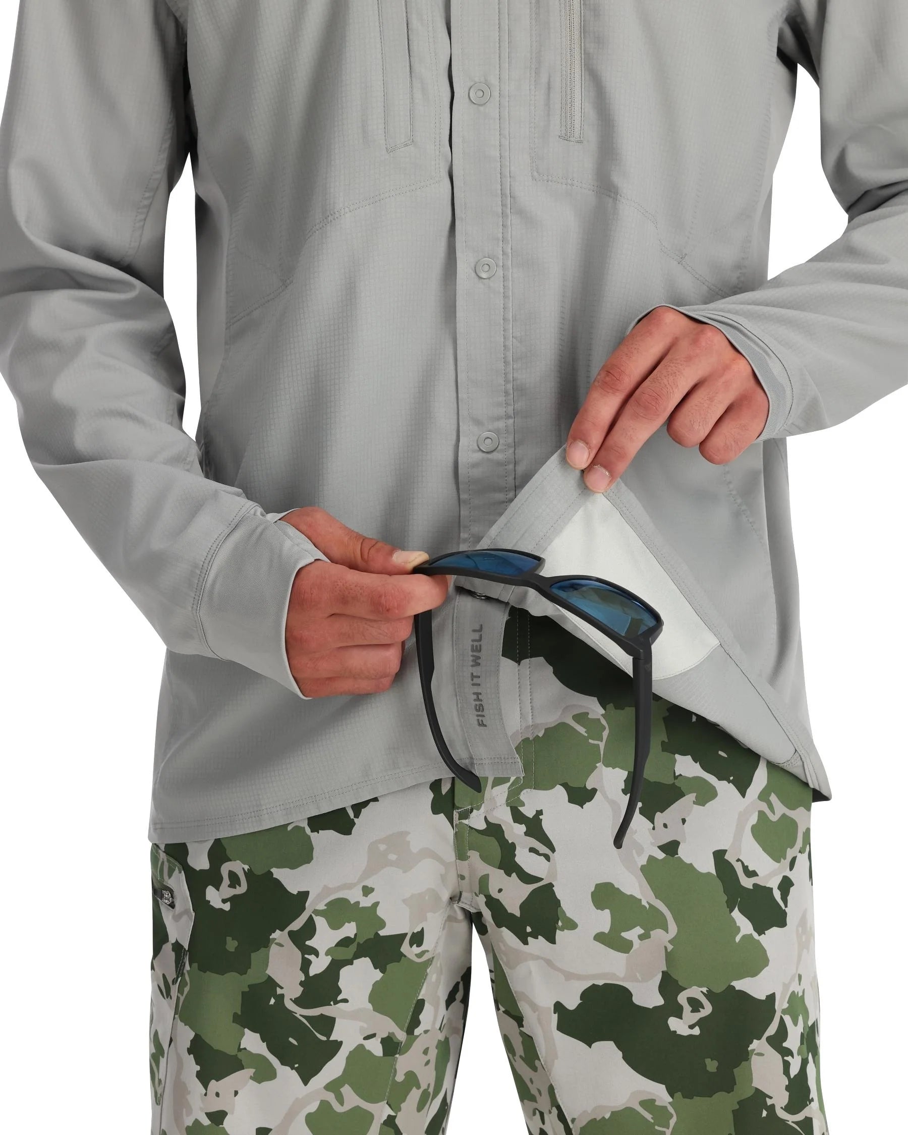 Simms MEN's Intruder Bicomp Fishing Shirt