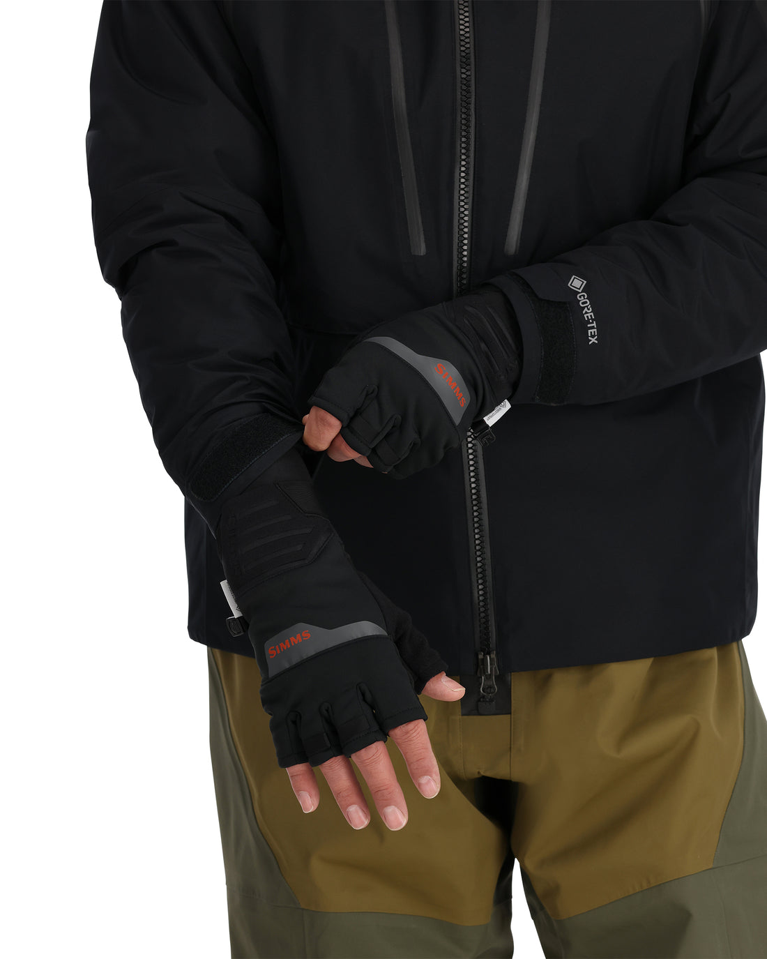 Simms WINDSTOPPER® Half-Finger Fishing Glove