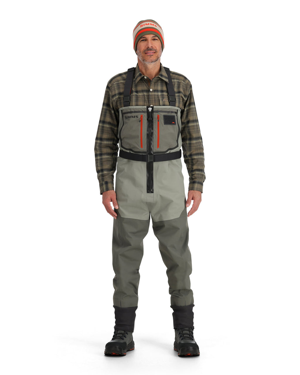 Simms MEN's Freestone Z (Zipper) Stockingfoot Waders