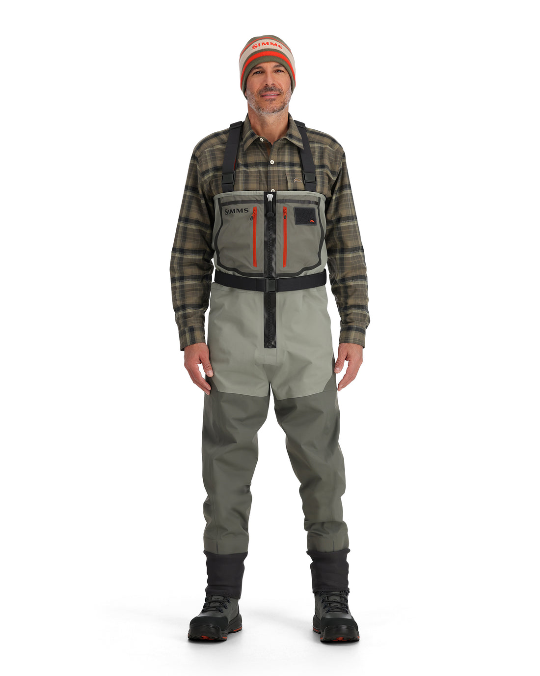 Simms MEN's Freestone Z (Zipper) Stockingfoot Waders