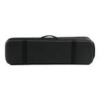 Black fly fishing  case on a white background