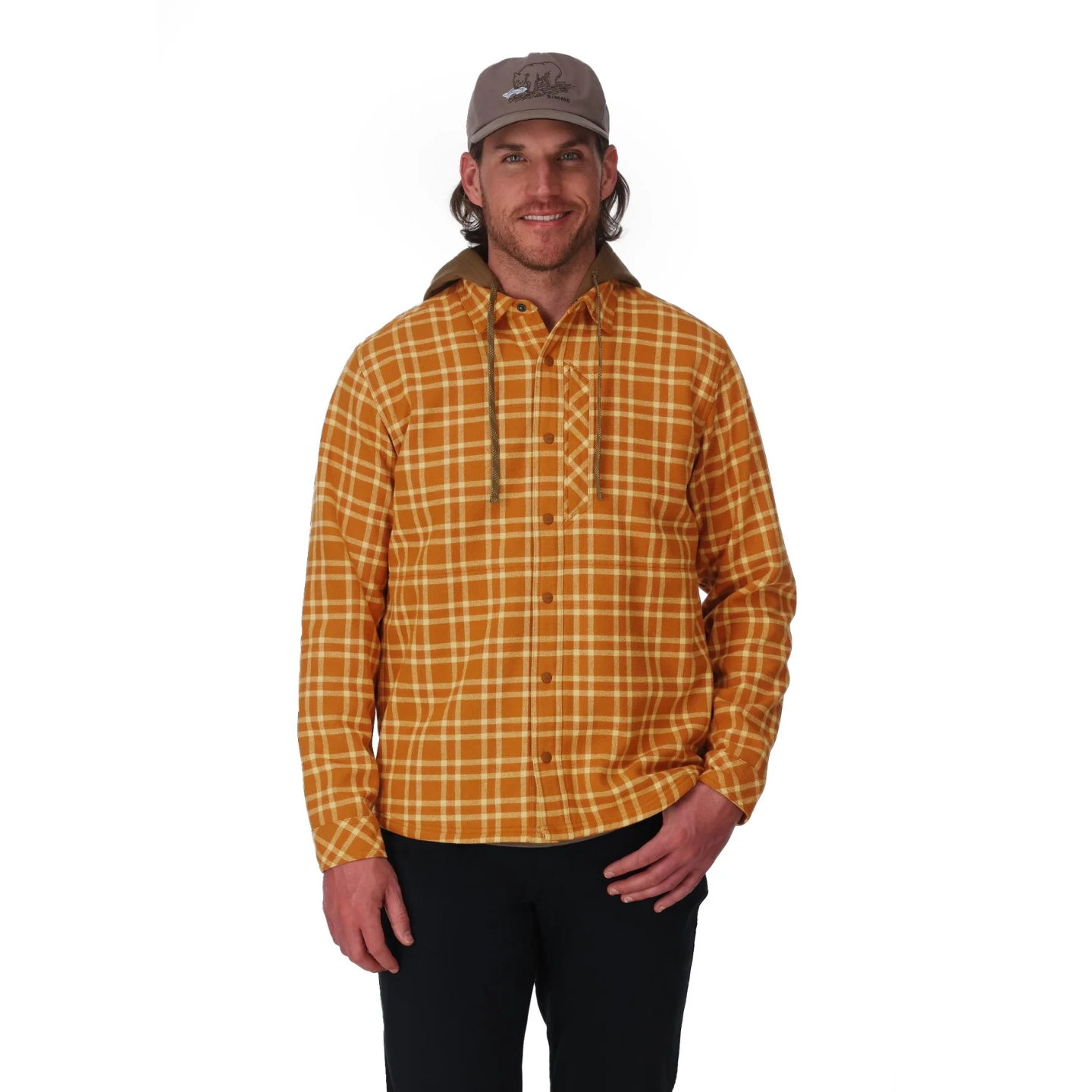 Simms MEN's Coldweather Hooded Shacket w/CRO Logo