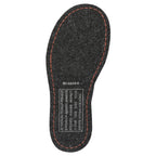 Black Simms Men's G3 Guide BOA Boot - Felt sole with red stitching and 'Simms' branding on a white background