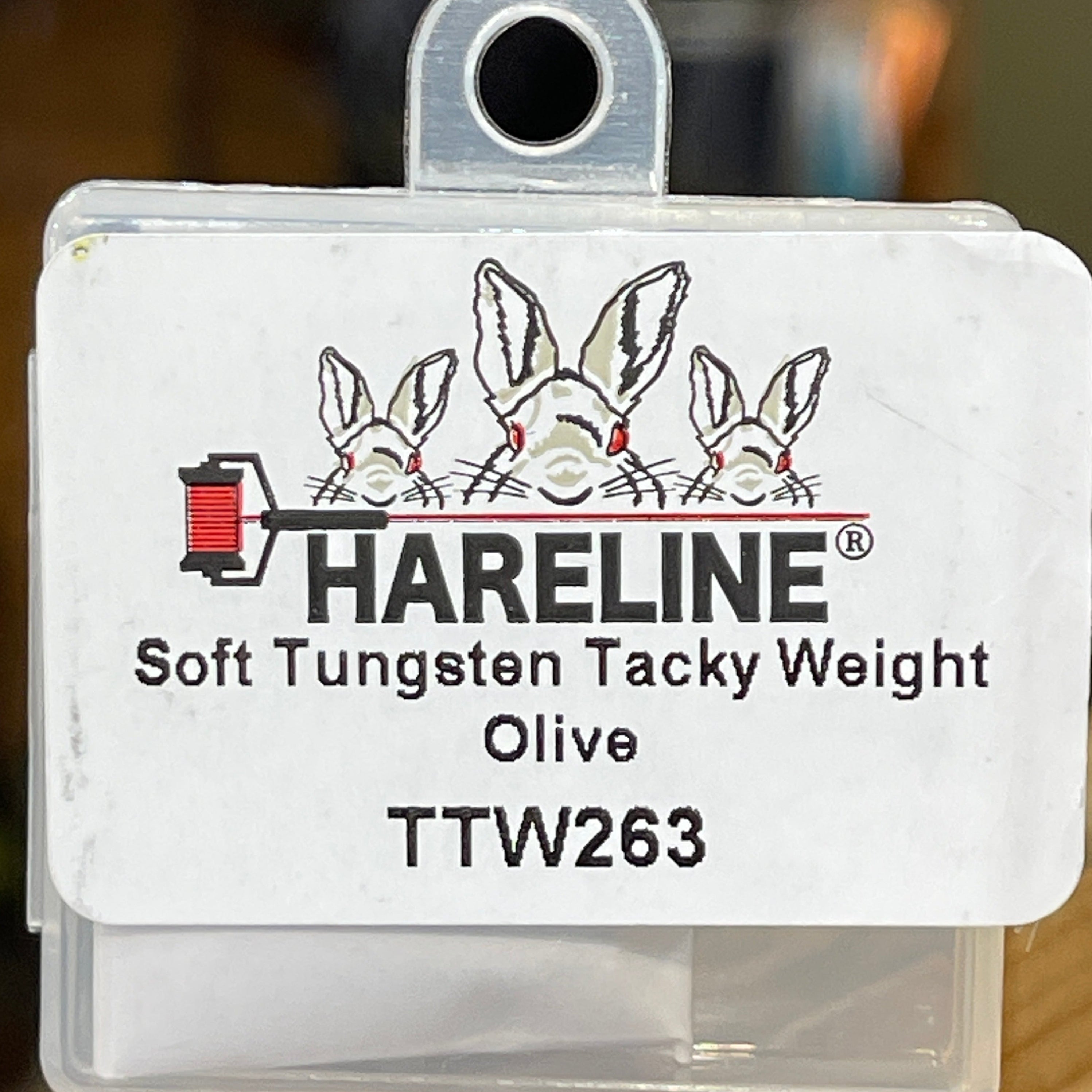 Hareline Soft Tungsten Tacky Weight