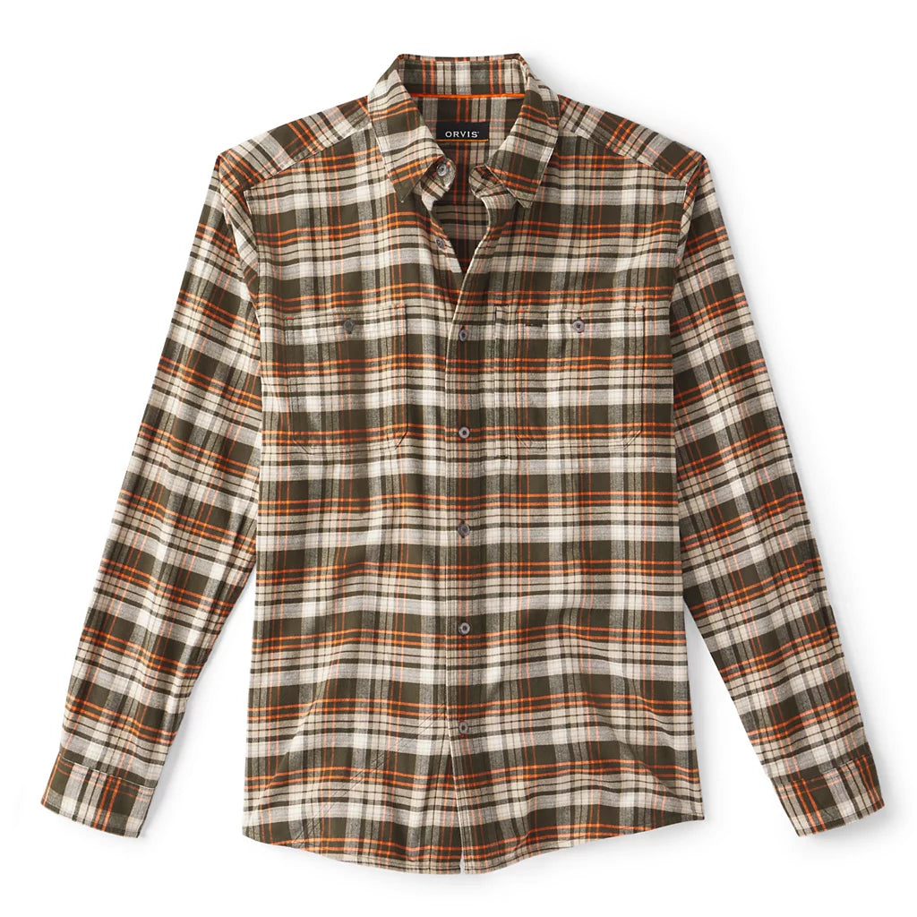Orvis MEN's Flat Creek Tech Flannel Shirt