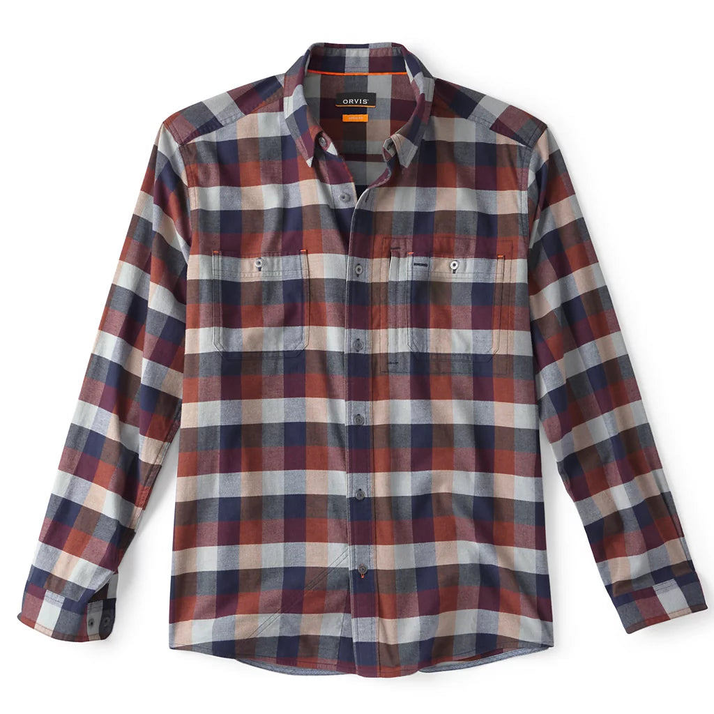 Orvis MEN's Flat Creek Tech Flannel Shirt