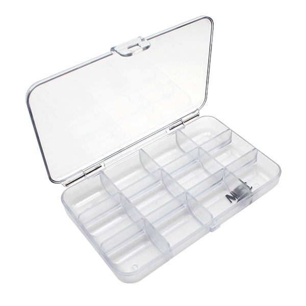 MFC Clearwater Fly Box medium size with 12 compartments