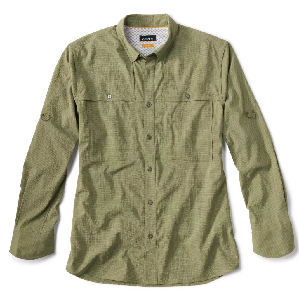 Orvis Men's LS Open Air Caster Shirt - Tarragon / Loden Orvis Men's LS Open Air Caster Shirt - Tarragon / Loden