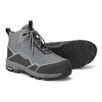 Gray Orvis MEN'S Ultralight Boots - Rubber Soles with black soles on a white background