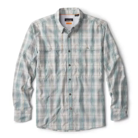 Orvis MEN's Open Air Caster Plaid Long-Sleeve Shirt