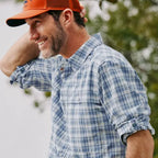 Orvis MEN's Open Air Caster Plaid Long-Sleeve Shirt