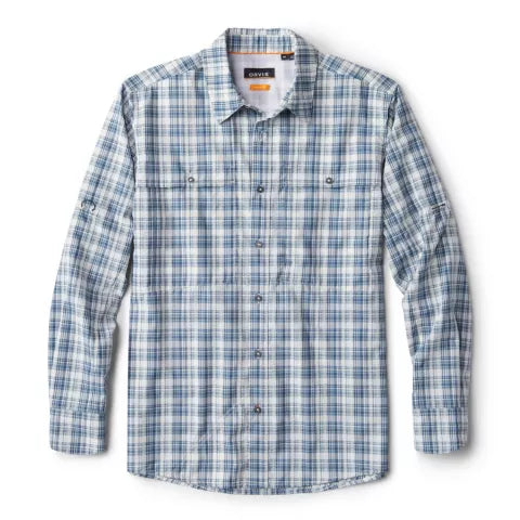 Orvis MEN's Open Air Caster Plaid Long-Sleeve Shirt
