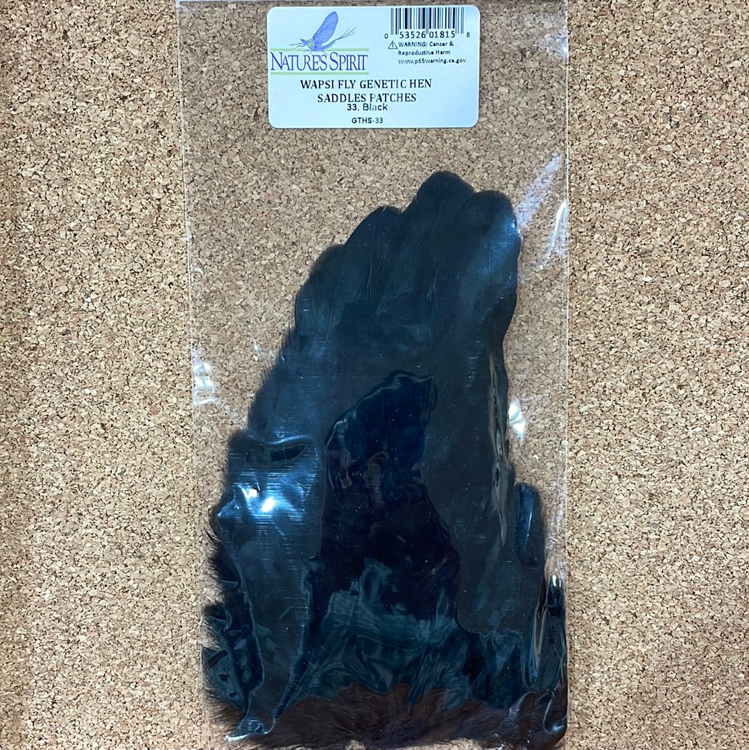 Nature's Spirit Wapsi Fly Grizzly Hen Saddles