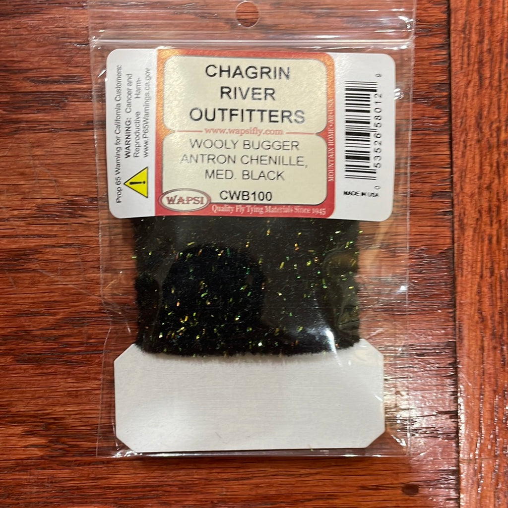 Black Wooly Bugger Tying Kit