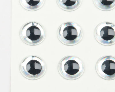 Hareline 3D Big Fish Eyes Adhesive Holographic Eyes