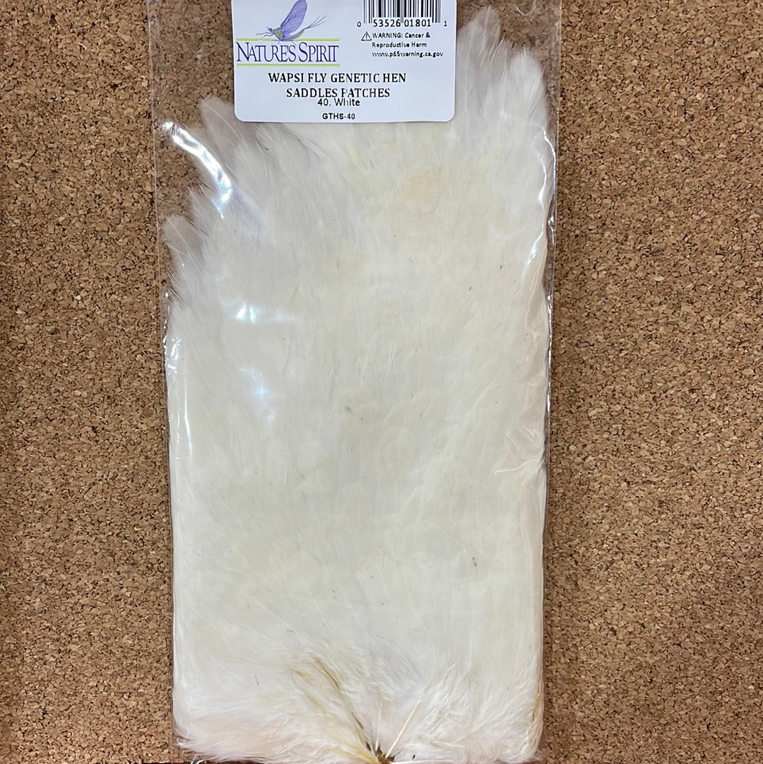 Nature's Spirit Wapsi Fly Grizzly Hen Saddles