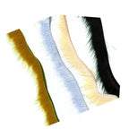 Set of four colorful hair Wapsi Mink Zonkers on a white background