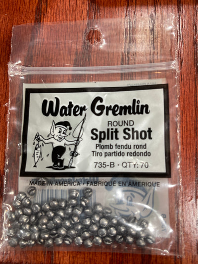 Water Gremlin Round Split Shot