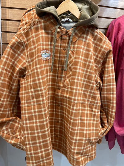 Simms MEN's Coldweather Hooded Shacket w/CRO Logo