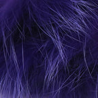 Close-up of purple Hareline Arctic Fox Zonker Strips