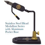 Regal Medallion Vise w/Regular Jaws and Bronze Pocket Base