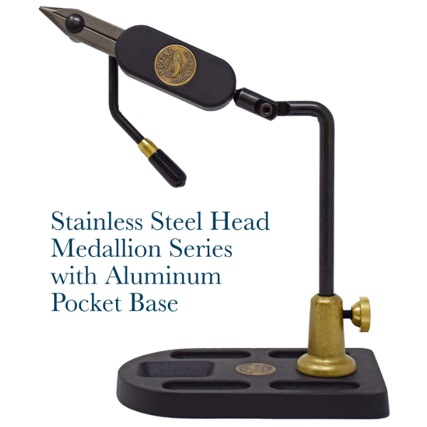 Regal Medallion Vise w/Regular Jaws and Bronze Pocket Base