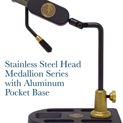 Regal Medallion Vise w/Regular Jaws and Bronze Pocket Base