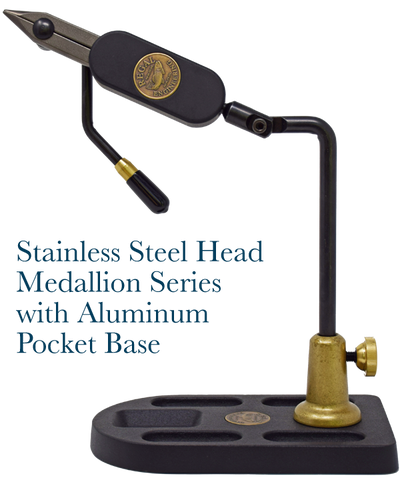 Regal Medallion Vise w/Regular Jaws and Bronze Pocket Base