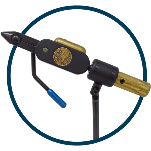 Regal Revolution Series Vise w/Regular Jaws and Bronze Pocket Base