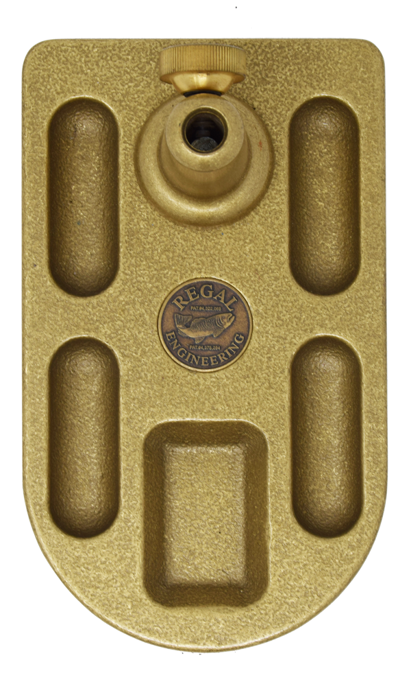 Regal Medallion Vise w/Regular Jaws and Bronze Pocket Base