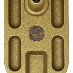 Regal Medallion Vise w/Regular Jaws and Bronze Pocket Base