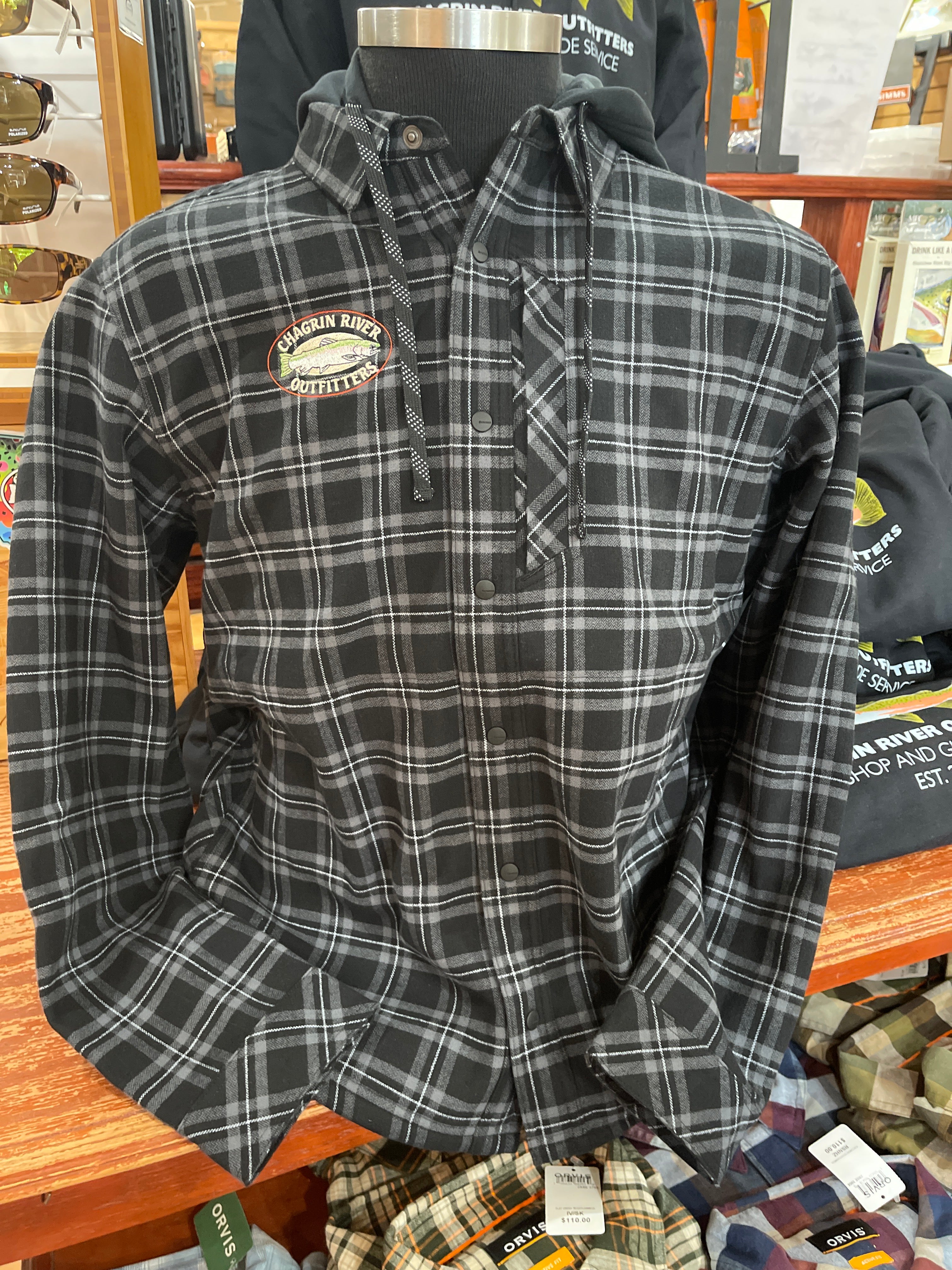 Simms MEN's Coldweather Hooded Shacket w/CRO Logo