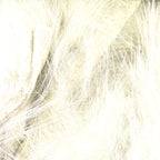 Close-up of white Hareline Micro Rabbit Strips