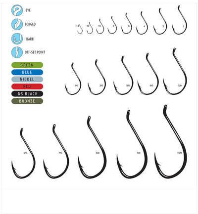 Gamakatsu Octopus  Intruder Hook - Black Nickel Finish