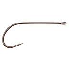 A single Ahrex PR320 Stinger Hook with a black nickel finish, designed for fly tying.