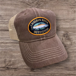 CRO Trucker Hats with Classic Logo - Unstructured Mesh