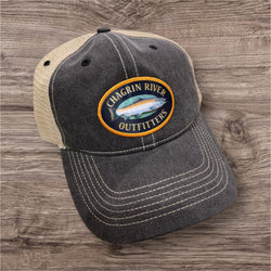 CRO Trucker Hats with Classic Logo - Unstructured Mesh