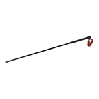 Black and red Simms Wading Staff on a white background