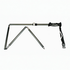 Collapsible Teton Locking Wading Staff w/Adjustable Length with adjustable handle on a white background