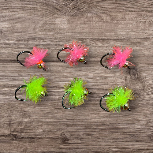 Beaded Egg Fly - 6 Pack